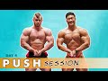 Bodybuilding Contest Prep Push Day | Two Weeks Out EP #6