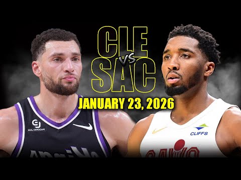 Cleveland Cavaliers vs Sacramento Kings Full Game Highlights – January 23, 2026 | NBA Season