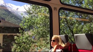 Scenic Train Travel in Europe France Switzerland Austria
