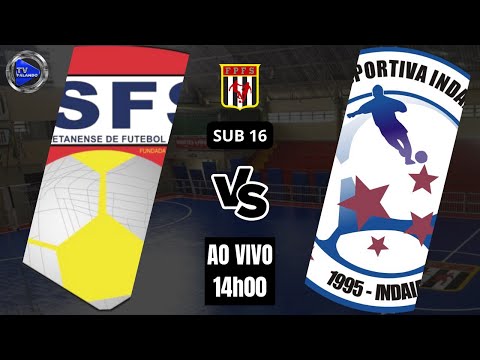 LIGA X A D INDAIATUBA - SUB 16 - AO VIVO - METROPOLITANO A1 - TV FALANDO - #NÃOÉTRANSMISSÃOÉPAIXÃO