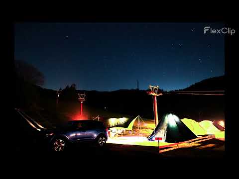 キャンプにいい季節