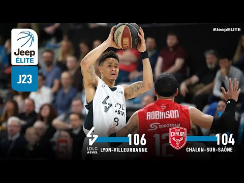 Lyon-Villeurbanne vs Chalon/Saône | J23 Jeep® ÉLITE - 23 mars 2019