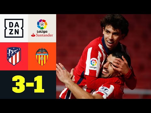 Traumtor stoppt Tabellenführer Atletico nicht: Atletico – FC Valencia 3:1 | LaLiga | DAZN Highlights