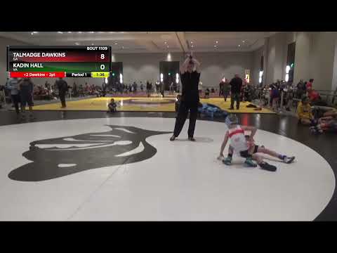 56-62 Lbs Round 3 - Talmadge Dawkins, GA Vs Kadin Hall, VA 1b9c