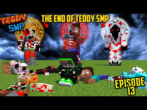 😱MULTIVERSE HEROBRINE GANG KILLED ALL TEDDY SMP MEMBERS - LAST EPISODE OF TEDDY SMP {S2E13}