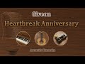 Heartbreak Anniversary - Giveon  (Karaoke Acoustic)