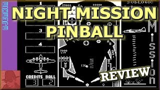 Night Mission Pinball - on the Commodore 64 !! with Commentary