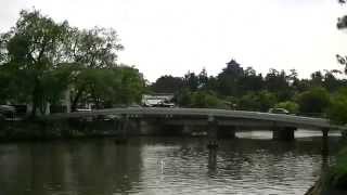 preview picture of video '【山陰timelapse No.032】松江堀川遊覧船/Horikawa Sightseeing Boat'