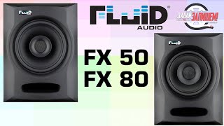 Video thumbnail for Активные двухполосные мониторы Fluid Audio FX50 и Fluid Audio FX80 (сравниваем с Tannoy Gold 5) by Давай Запишем!