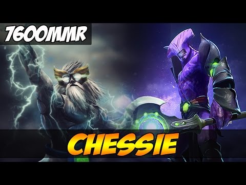 Chessie 7600 MMR Plays Zeus and Faceless Void - Dota 2