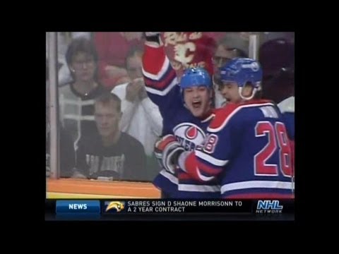 Oilers @ Flames Game 1 1991 Playoffs