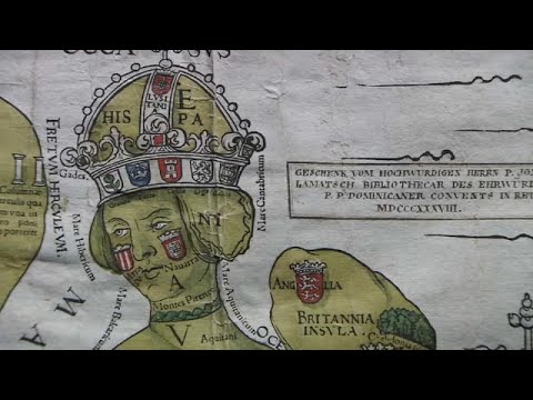 Europa als Königin: Älteste Karte des Kontinents gefunden
