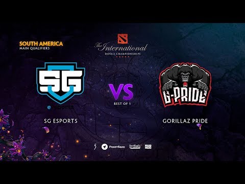 SG esports vs Gorillaz Pride, TI9 Qualifiers SA, bo1 [Jam & LighTofHeaveN]