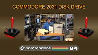 Commodore 2031 Floppy Disk Drive - Rare Cost Reduced Version