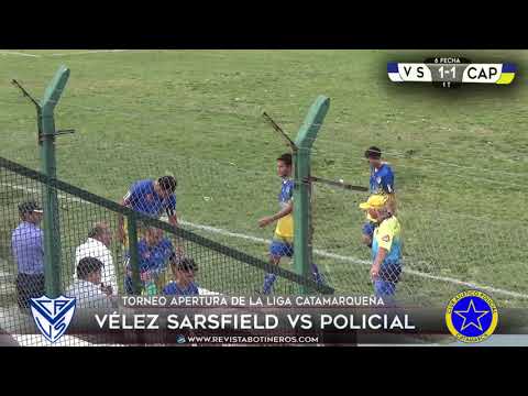 LIGA CATAMARQUEÑA, Velez S 2 vs 1 Policial