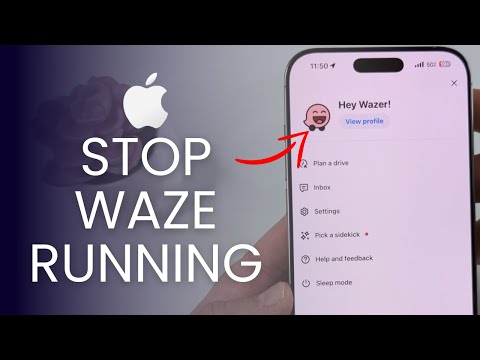 How To Stop Waze From Running In The Background On iPhone
