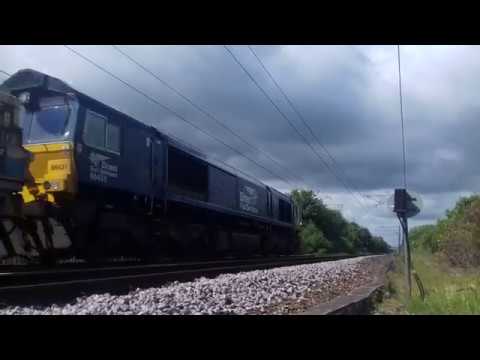 DRS 66431 6C89 Mountsorrel - Carlisle  13/6/17