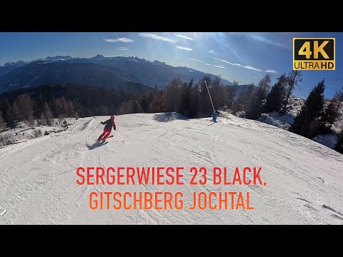 ⛷️ Sergerwiese 23 BLACK, Gitschberg Jochtal - Rio Pusteria 4K