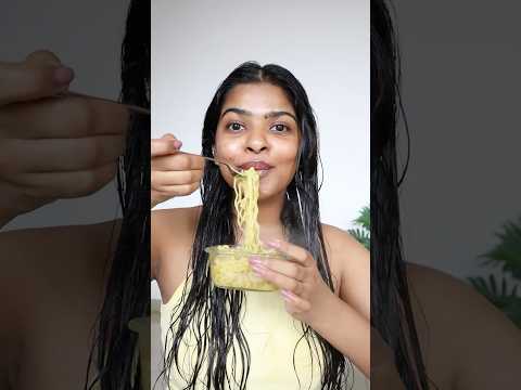 my 2-MINS at home HAIR SPA ROUTINE 🤩💆🏻‍♀️⏱️ #AD #hairspa #haircare #wavyhair