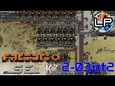 S2-E3 pt2 - Berylliant - Laurence Plays Factorio: Space Exploration 0.6 + Krastorio²