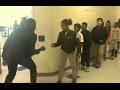 Teacher Has Incredible Handshakes With Each Student | ABC News