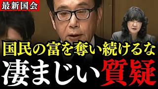 ※国民を貧しくさせている元凶が判明しました…上田議員の凄まじい質疑に財務省と経産省が大慌て【再エネ賦課金/上田清司/片山さつき/国民民主党】
