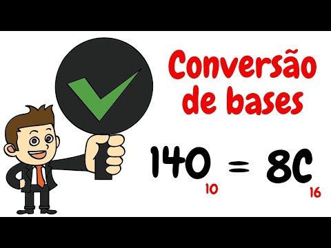 Number base conversion: HEXADECIMAL x DECIMAL x BINARY. (Basic Computing)