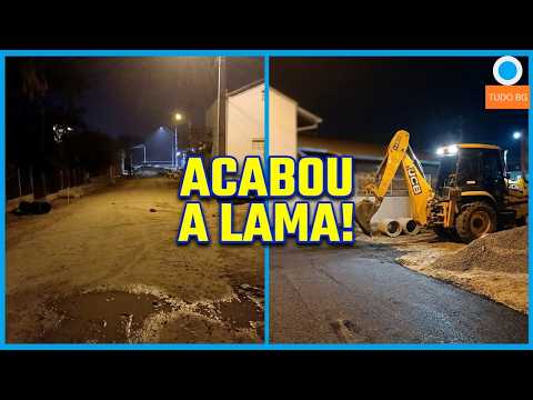Rua Luciana Campiolli Em Obras. Finalmente Vai Ser Pavimentada! - São João Batista/SC