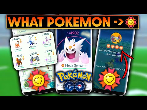 BEST POKEMON to *BEST BUDDY* in POKEMON GO!