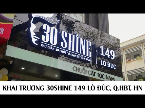 Cắt tóc nam 30Shine 149 Lò Đúc, Hà Nội - Thông tin địa điểm