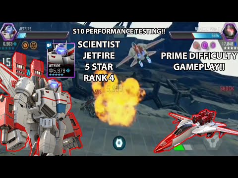 5 Star Rank 4 Jetfire Gameplay | Transformers: Forged To Fight