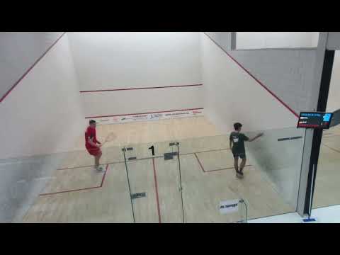 Filip Stolecki vs Fernando Ferrer Cuadrado - ESF European Individual u19 Squash Championships 2023