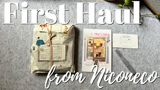 First Stationery haul from Niconeco Zakkaya