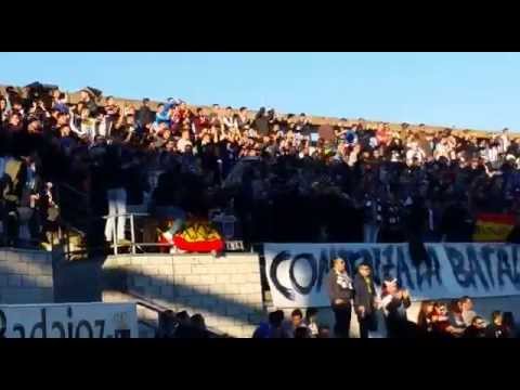 Grada de Ultras Badajoz: CD Badajoz - AD Mérida (Derbi 2015)