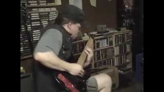Connely Performing &quot;Human Wreckage&quot; solo in studio - Nuclear Assault rehearsal
