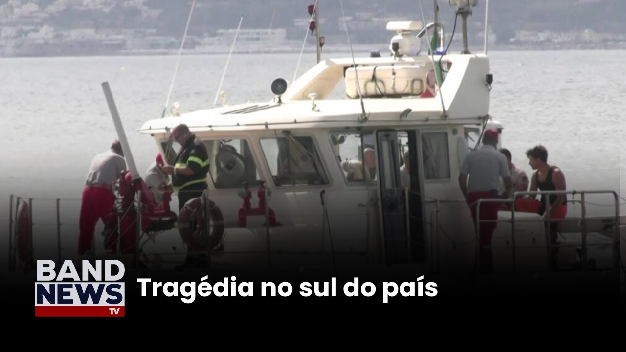 Tornado atinge Itália e seis desaparecem em naufrágio | BandNews TV