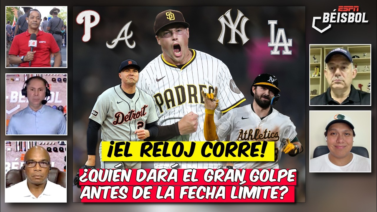 YANKEES, DODGERS, PHILLIES Y BRAVES NECESITAN estos CABALLOS antes de FECHA DE CAMBIO | ESPN Beisbol