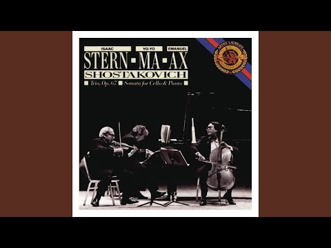 Piano Trio No. 2 in E Minor, Op. 67: I. Andante - Moderato