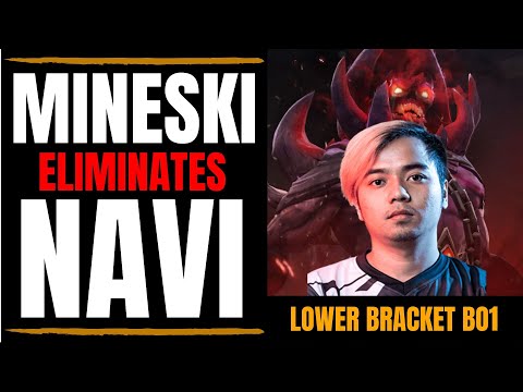 NAVI vs MINESKI - TI9 ELIMINATION - THE INTERNATIONAL 2019 DOTA 2