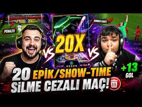 Arda ile 20 EPİK/SHOW-TIME Silme Cezalı Maç! +13 GOL, KIRMIZI KART, PENALTI! 🔥 Yok Böyle Maç