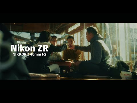 Nikon ZR & NIKKOR Z 40mm f/2/ Test footage (R3D NE)