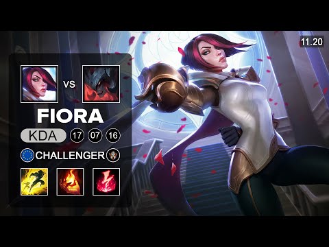 Xiaohu Gwen Top vs Camille - EUW Challenger - Season 11 Patch 11.20