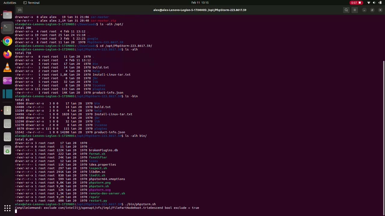 PhpStorm Install on Ubuntu 22