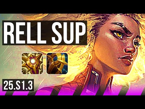 RELL & Swain vs SENNA & Ezreal (SUP) | 4/1/8 | KR Challenger | 25.S1.3