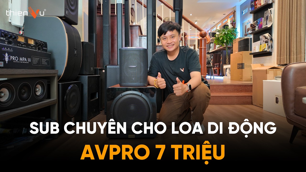 Loa Sub Điện 30 AVPRO GD12F Chính Hãng - Video