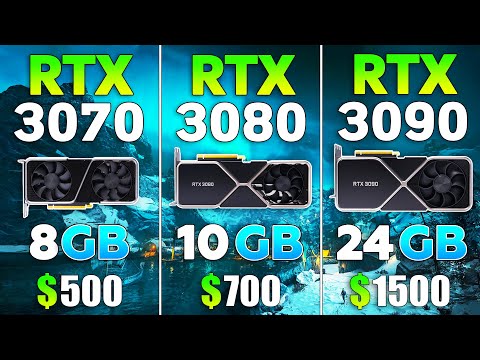 GeForce RTX 3070 vs RTX 3080 vs RTX 3090 - Test in 9 Games
