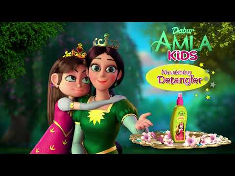 Dabur Amla Kids Detangler - Adventures of Princess Amira (Hindi)