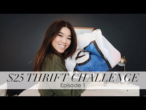 byChloeWen $25 Thrift Challenge - Come Thrifting with me // Episode 1
