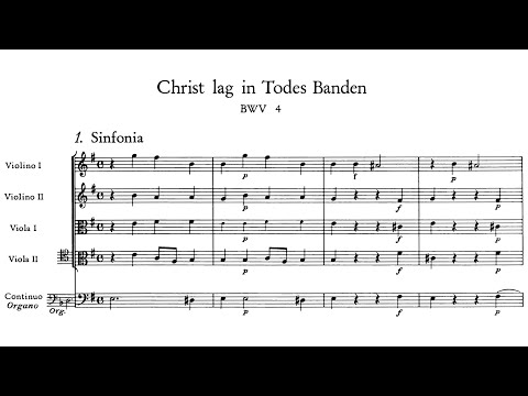 J.S Bach - Cantata: Christ lag in Todes Banden, BWV 4
