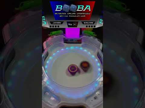 SLAY (SUPER)KINGS! JET WYVERN VS BRAVE VALKYRIE #BOOBAbattles #beyblade #shorts